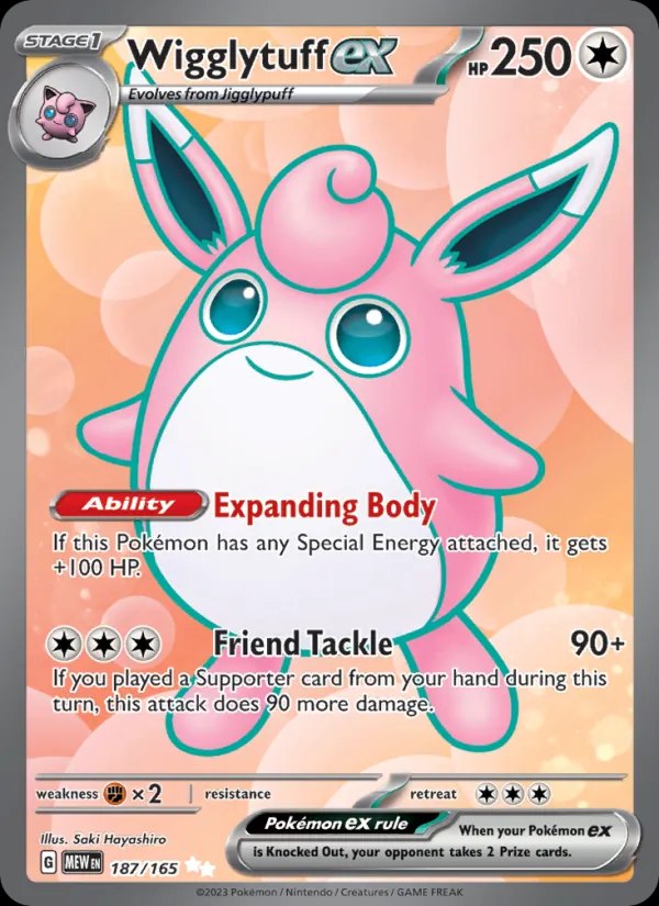 Wigglytuff ex - 187/165