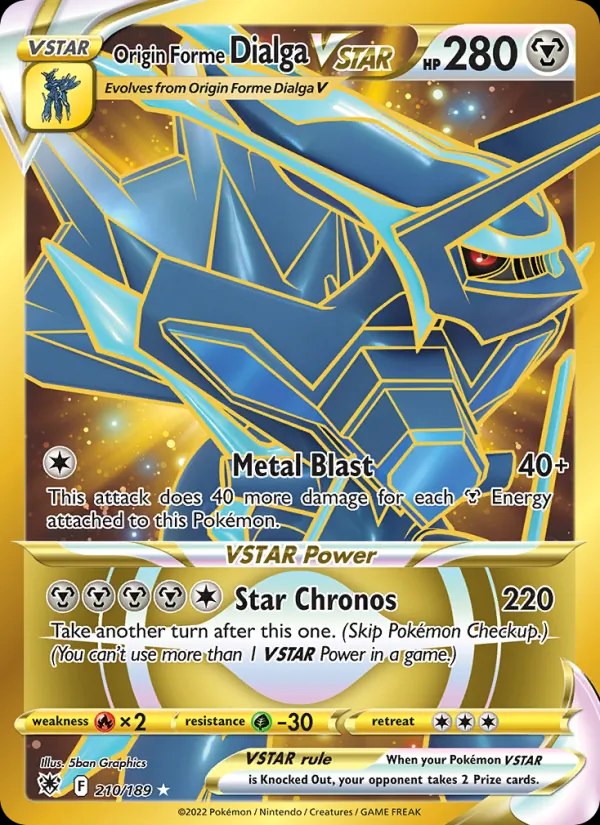 Origin Forme Dialga VSTAR - 210/189 (Secret)