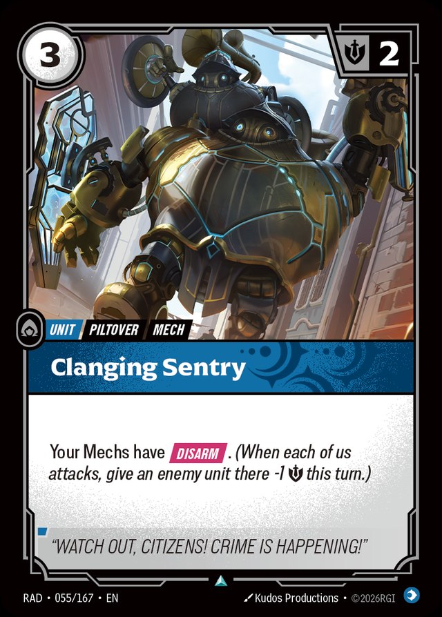 Clanging Sentry