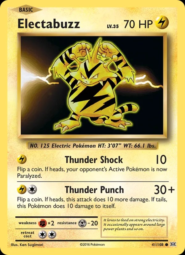 Electabuzz - 41/108 (Toys R Us Promo)