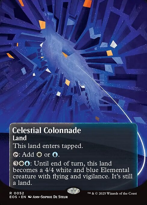 Celestial Colonnade (0052) (Borderless)