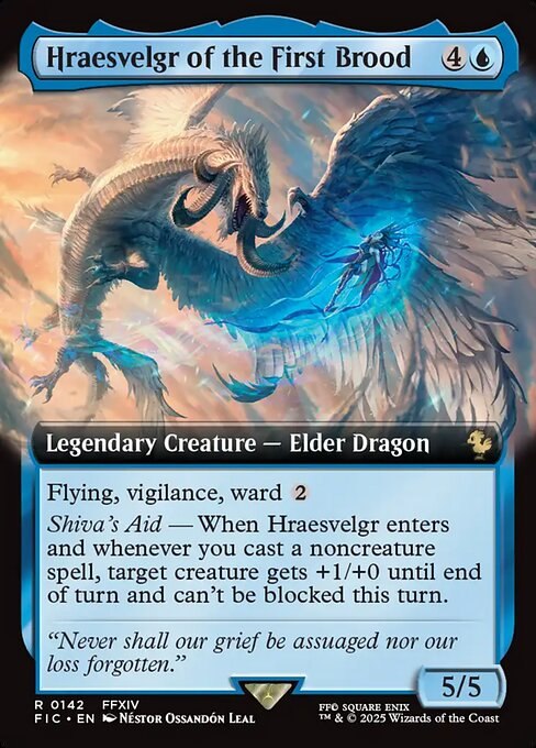 Hraesvelgr of the First Brood (Extended Art)