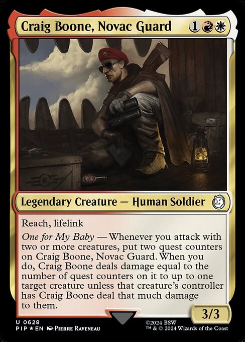 Craig Boone, Novac Guard (Surge Foil)