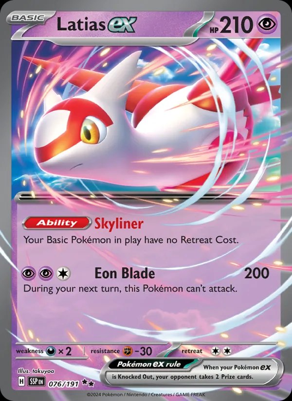 Latias ex (Surging Sparks)