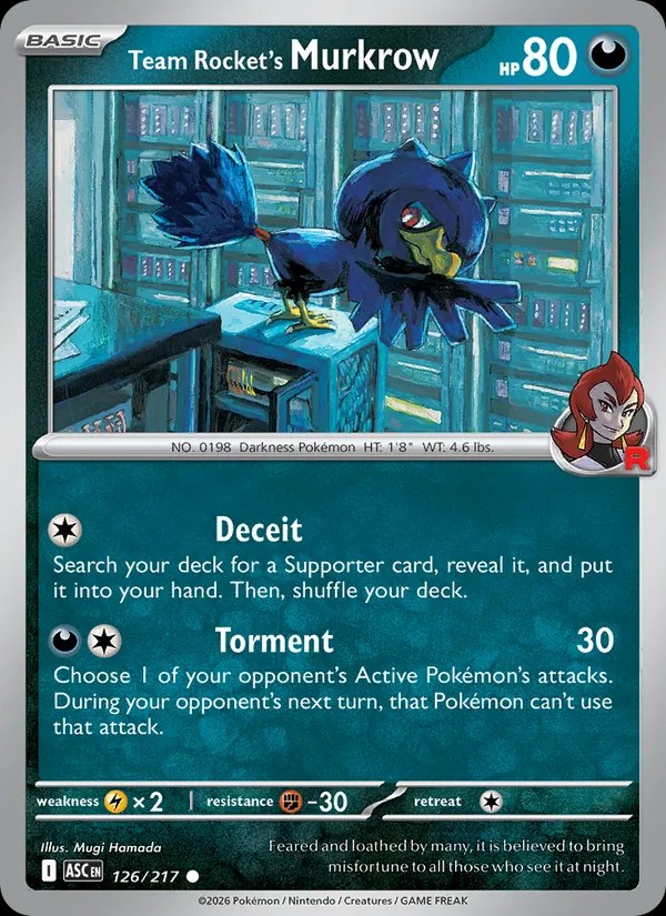 Team Rocket's Murkrow