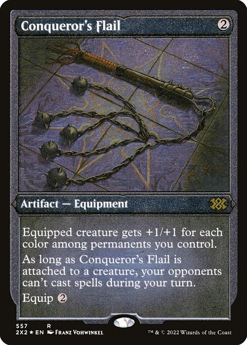 Conqueror's Flail (Foil Etched)