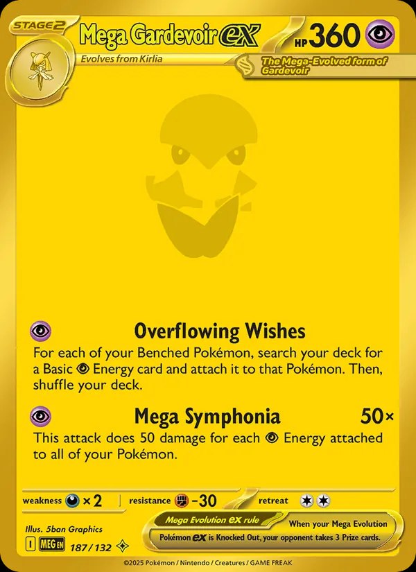 Mega Gardevoir ex - 187/132