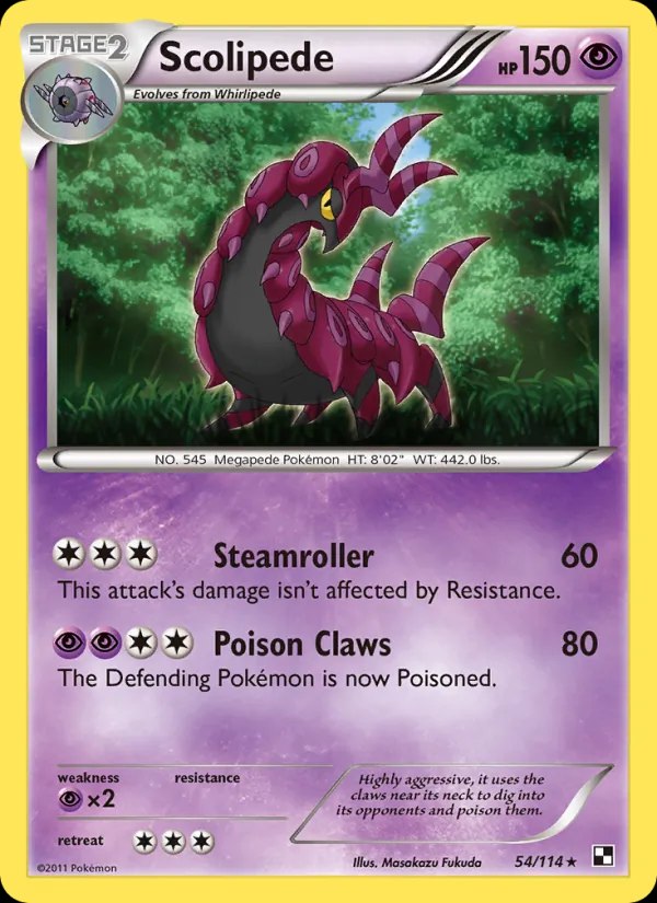 Scolipede (Mirror Holofoil)