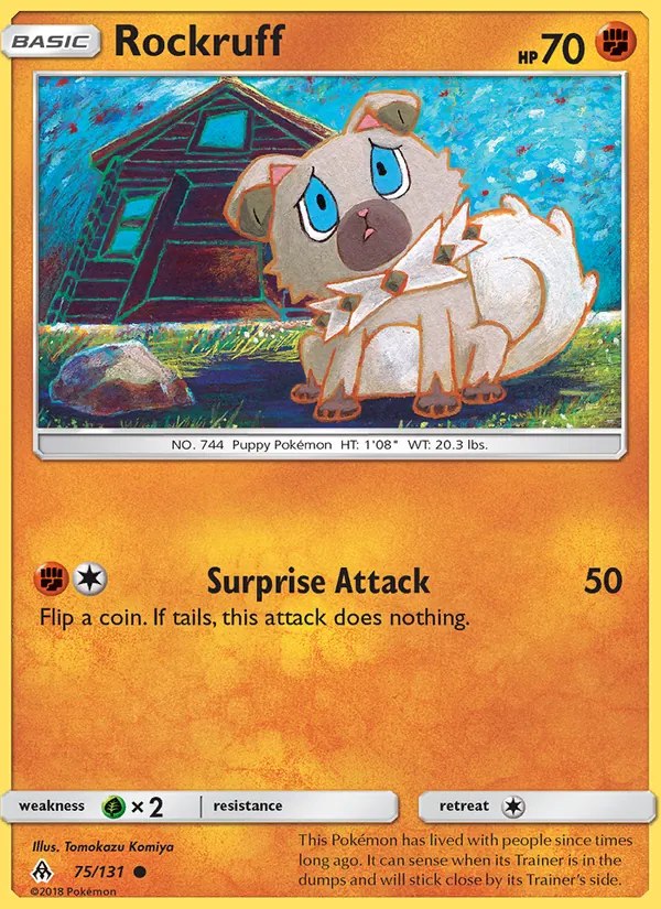 Rockruff - 2018 (Naohito Inoue)
