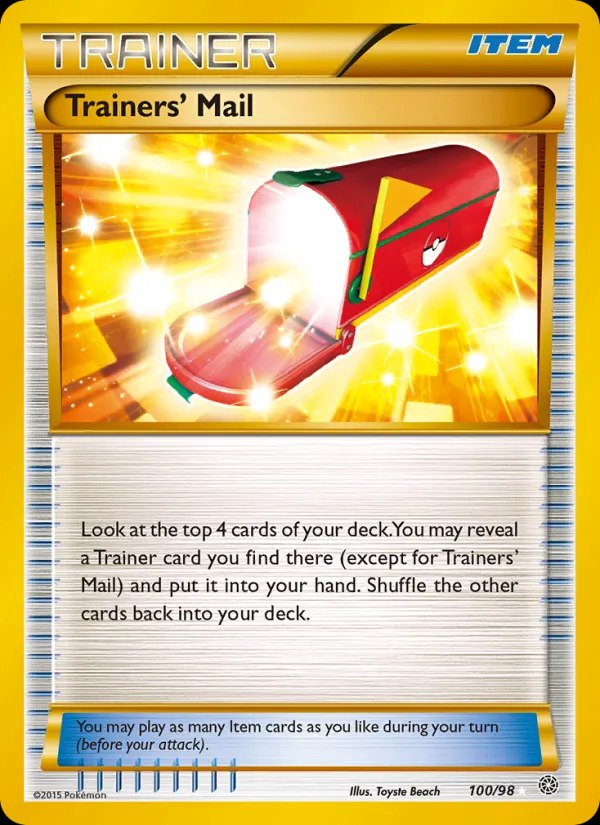 Trainers' Mail (Secret)