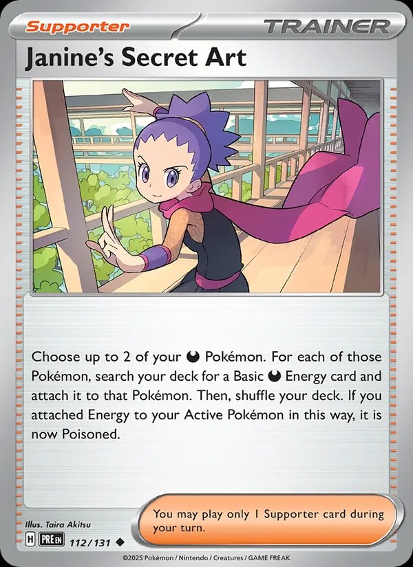 Janine's Secret Art - 112/131 (Poke Ball Pattern)