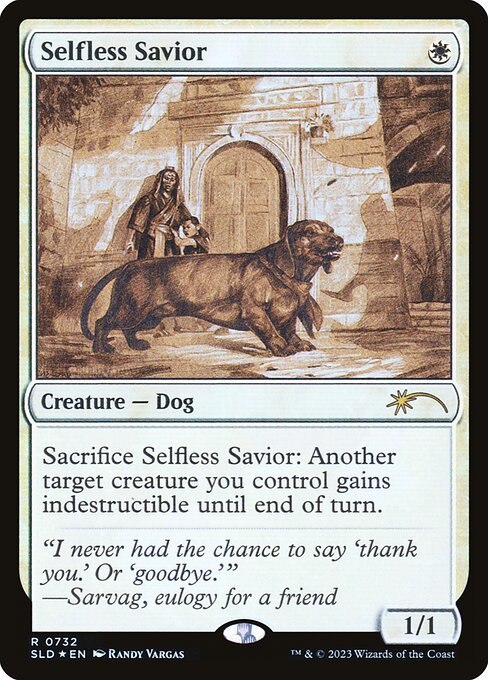 Selfless Savior (Sketch Showcase)