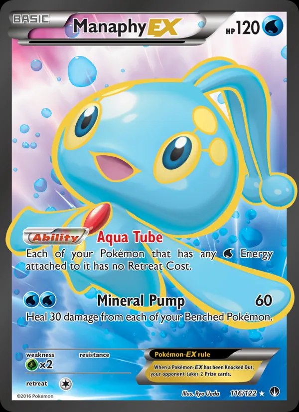 Manaphy EX (Full Art)