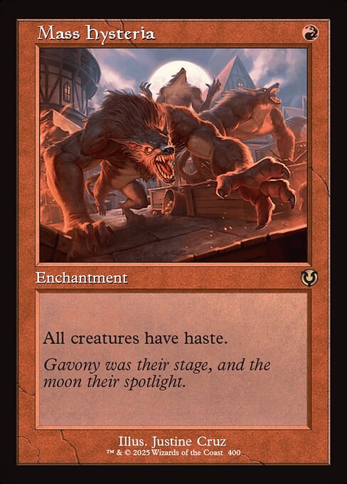 Mass Hysteria (Retro Frame)