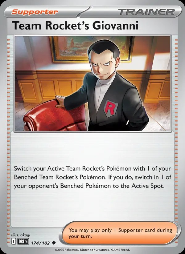 Team Rocket's Giovanni