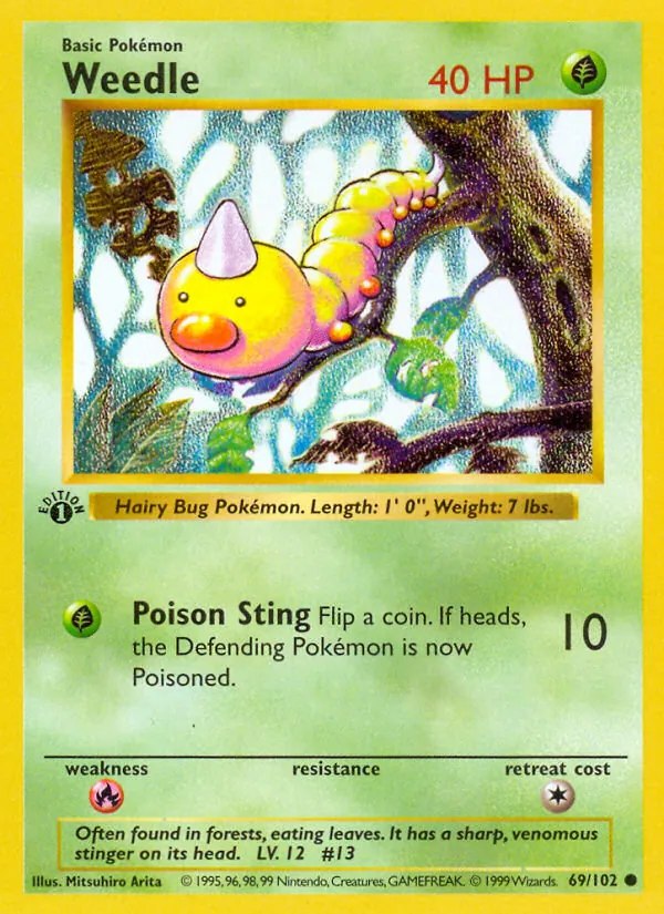 Weedle - 002/088