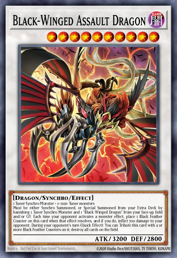 Black-Winged Assault Dragon