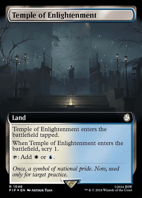 Temple of Enlightenment (Extended Art) (Surge Foil)