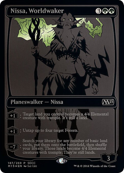 Nissa, Worldwaker (SDCC 2014 Exclusive)
