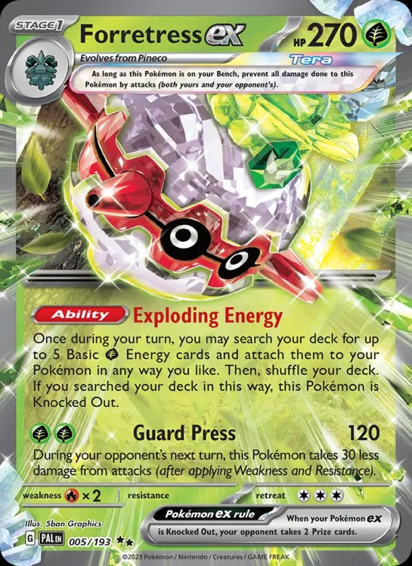 Forretress ex - 320/190