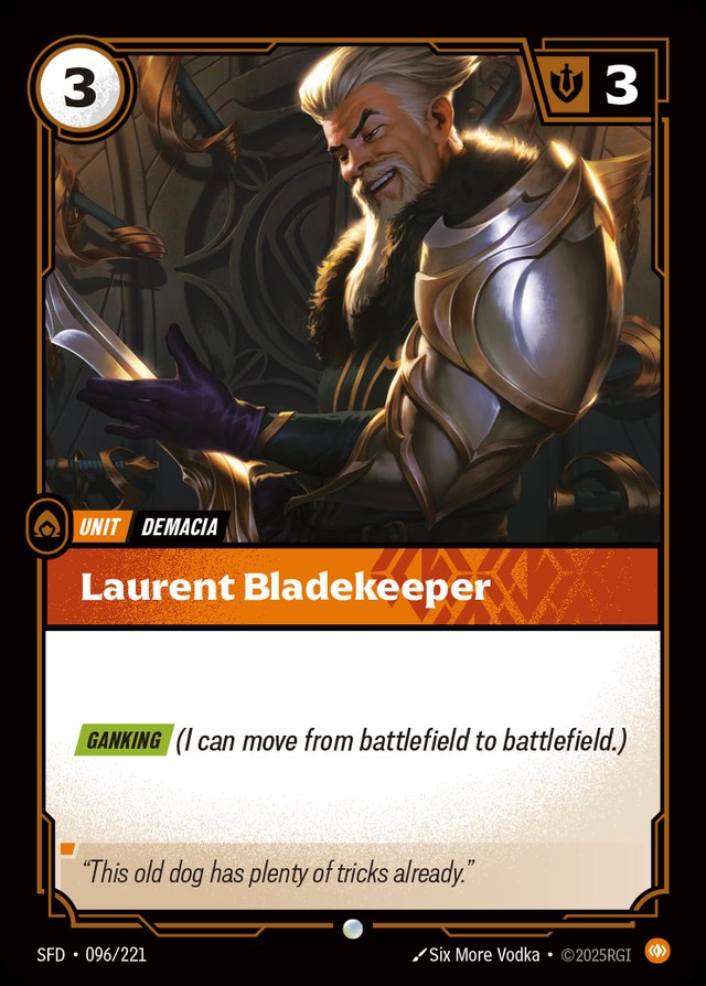 Laurent Bladekeeper