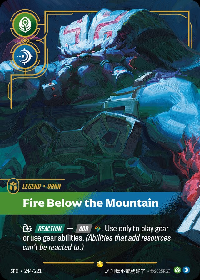 Fire Below the Mountain