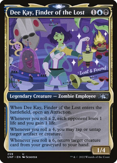 Dee Kay, Finder of the Lost (Showcase)