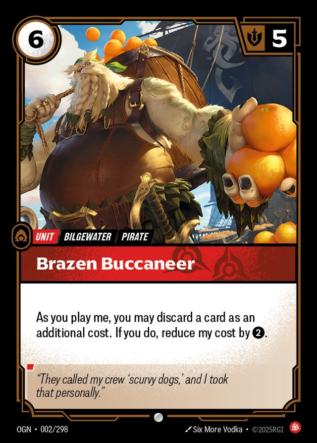 Brazen Buccaneer