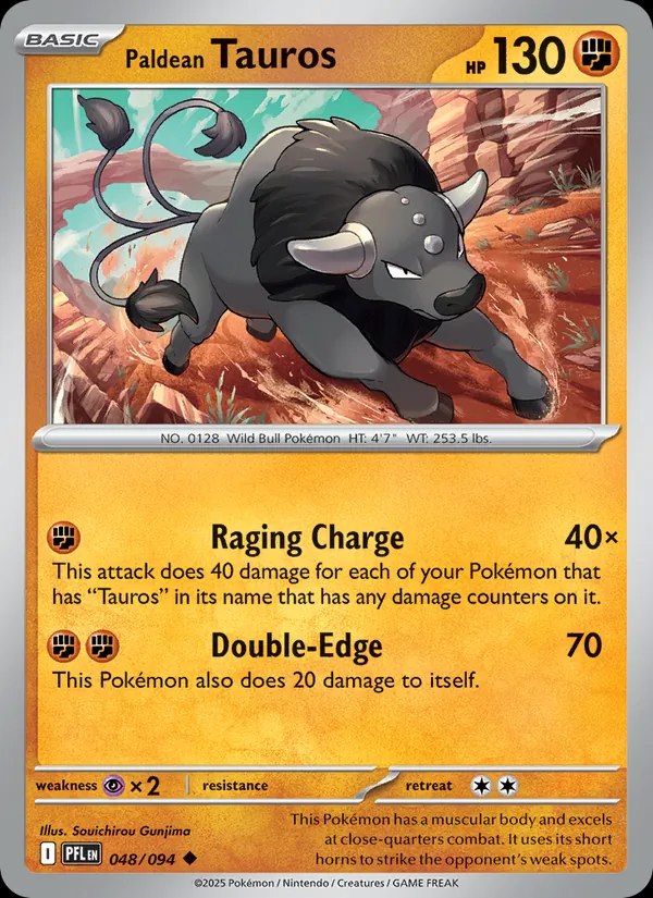 Paldean Tauros - 279/190