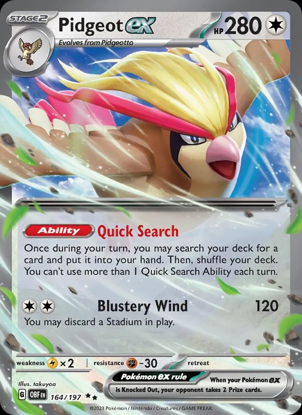 Pidgeot ex - 128/108