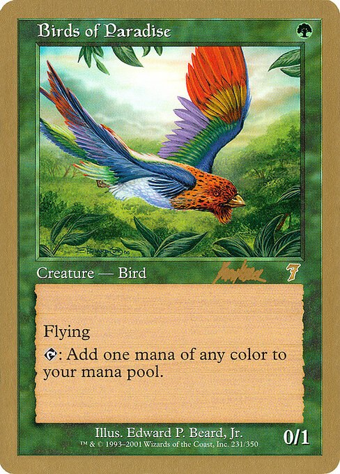 Birds of Paradise - 2002 Brian Kibler (7ED)