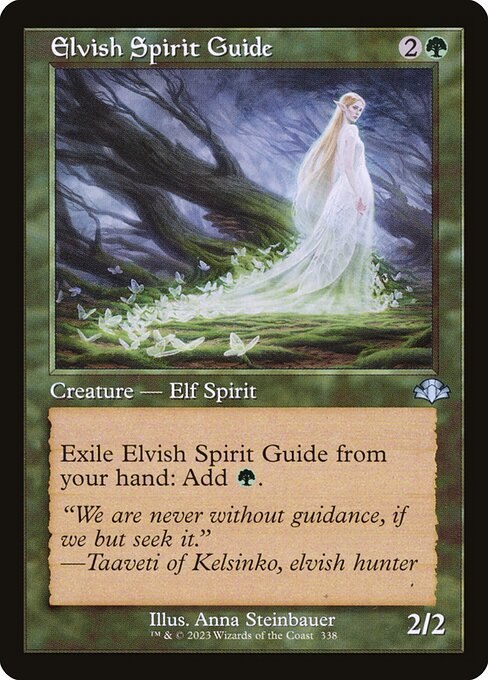Elvish Spirit Guide (Retro Frame)