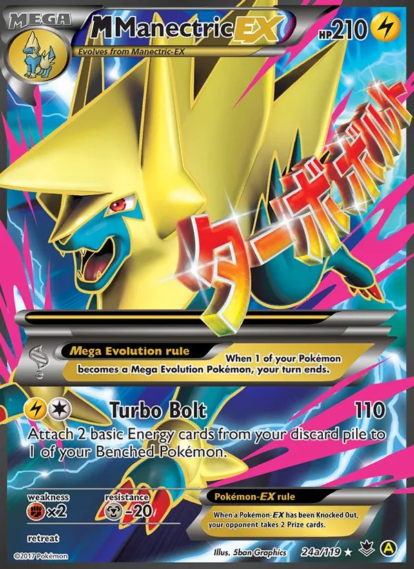 M Manectric EX - 24a/119