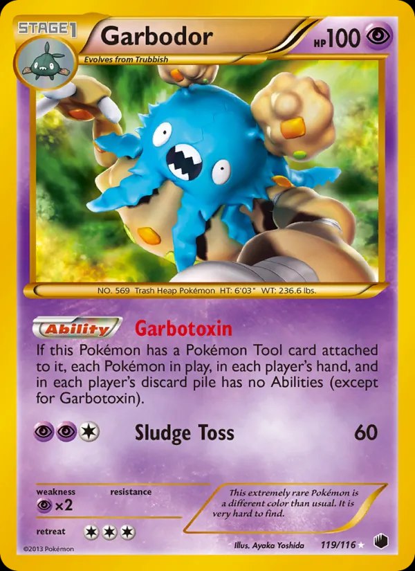 Garbodor (119 Secret Rare)