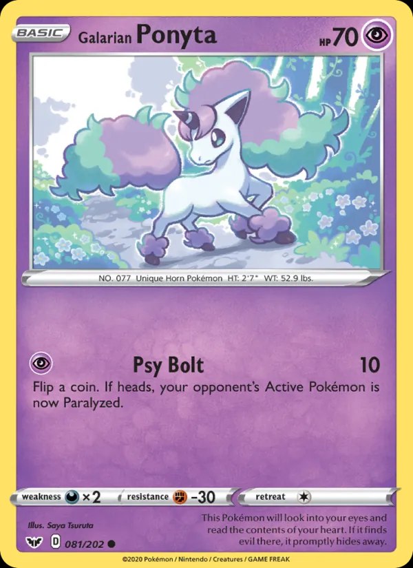 Galarian Ponyta - 067/190