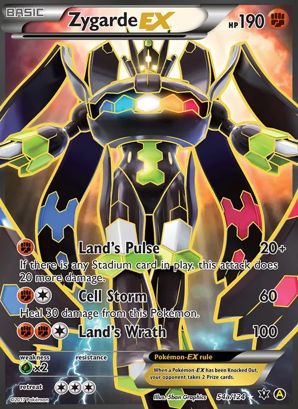 Zygarde EX - 54a/124