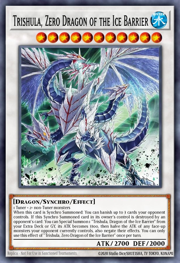 Trishula, Zero Dragon of the Ice Barrier
