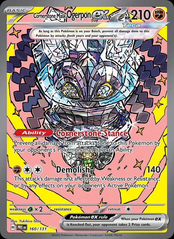 Cornerstone Mask Ogerpon ex - 160/131