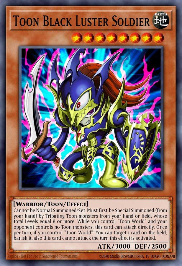 Toon Black Luster Soldier