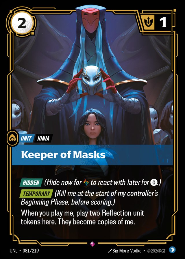 Keeper of Masks