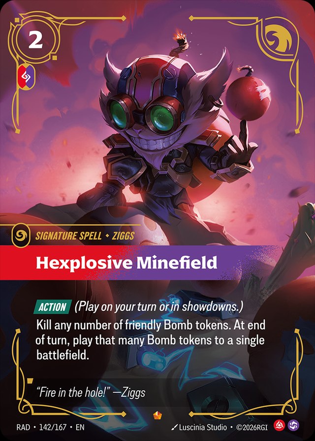 Hexplosive Minefield