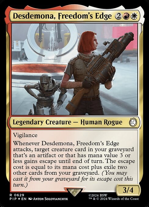 Desdemona, Freedom's Edge (Surge Foil)