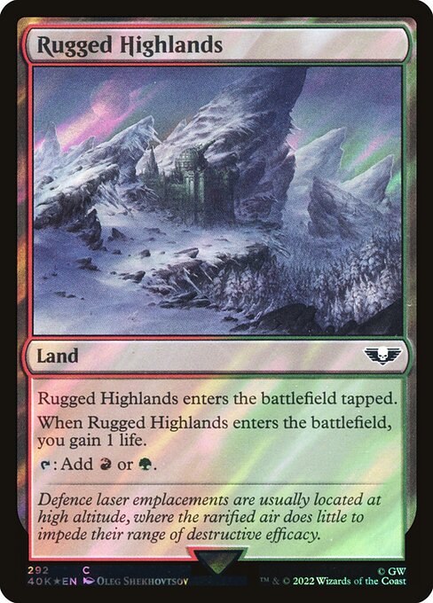 Rugged Highlands (Surge Foil)