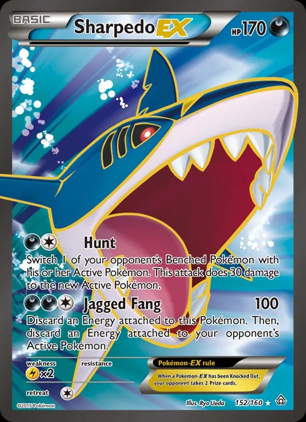 Sharpedo EX (152 Full Art)