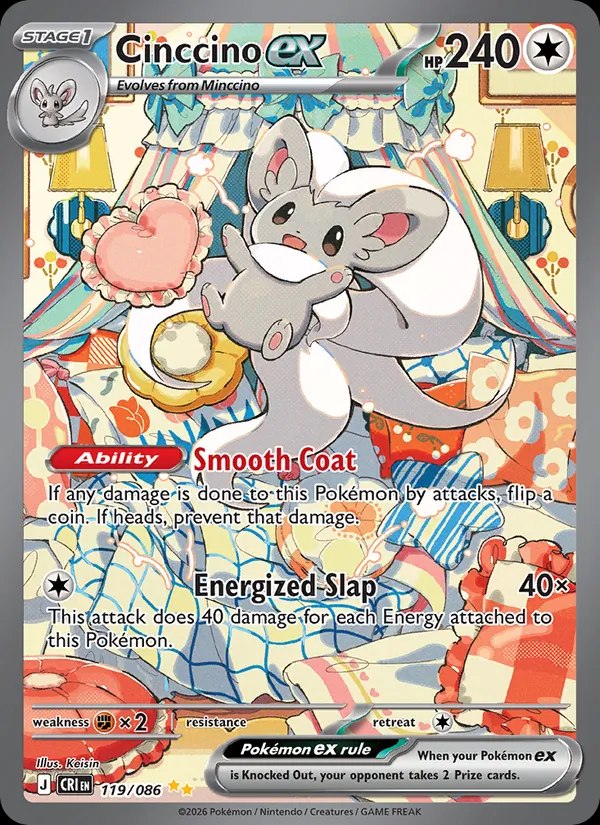 Cinccino ex - 119/086