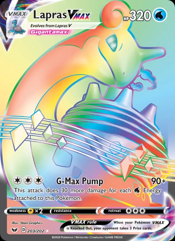 Lapras VMAX - 312/190