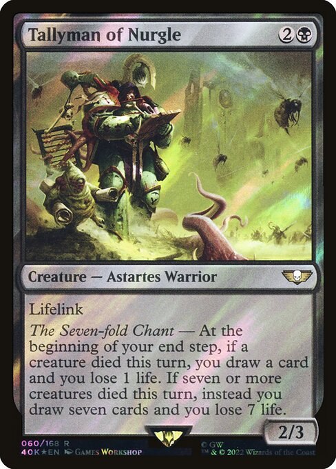 Tallyman of Nurgle (Surge Foil)