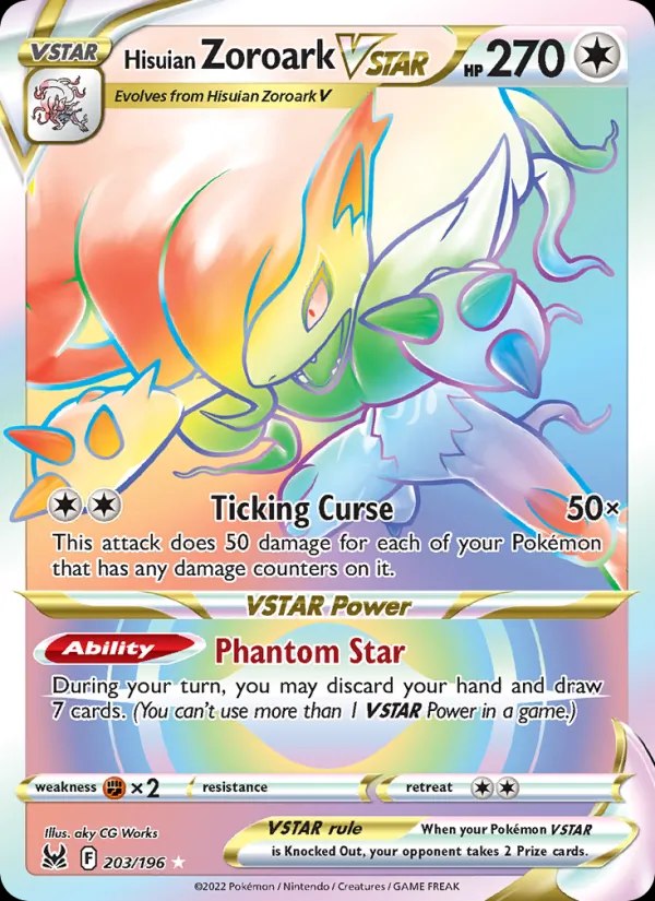 Hisuian Zoroark VSTAR (Secret)