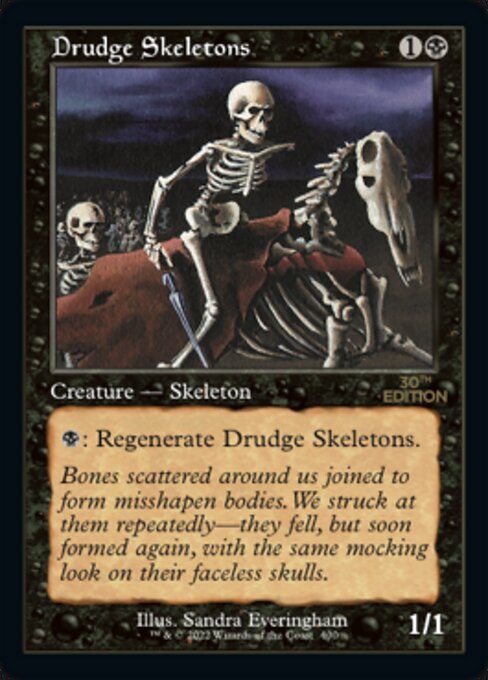 Drudge Skeletons (Retro Frame)