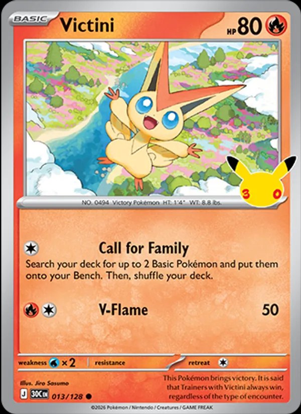 Victini - 102 (30th Celebration)